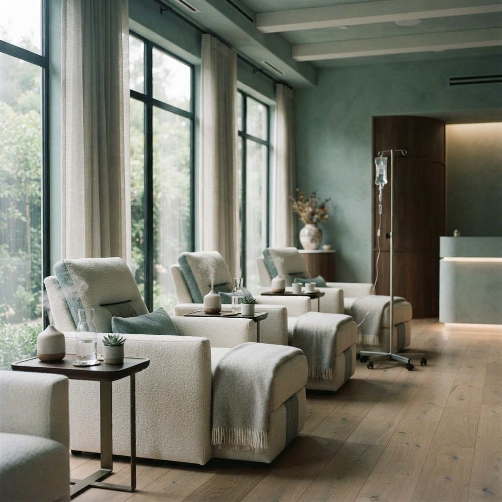 Wellness & IV Therapy environment